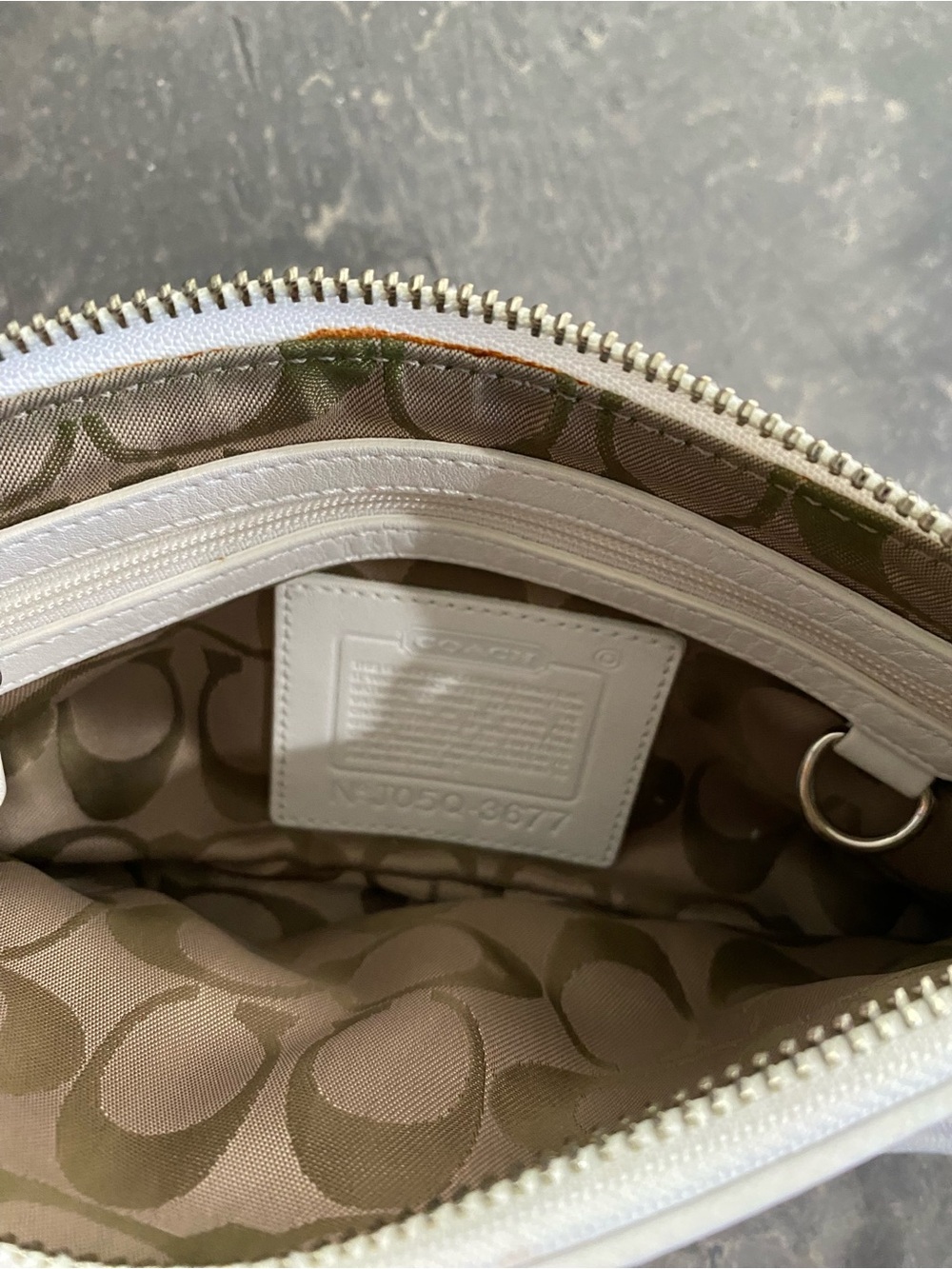 Coach Y2K Leather Upcrafted Vintage Demi 9”x5.5” 
(May 026) - Picture 8 of 9